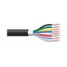 MANGUERA AUDIO 8 PARES 8x2x0,20 NEGRO GO