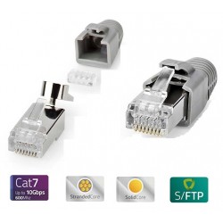 CONECTOR EZ-RJ45 MACHO FTP CAT6/6A/7
