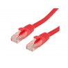 CABLE UTP CAT6A RJ45 M-M 0,30M ROJO