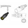 CARCASA RJ45 M ETHERCON NEGRO NEUTRIK