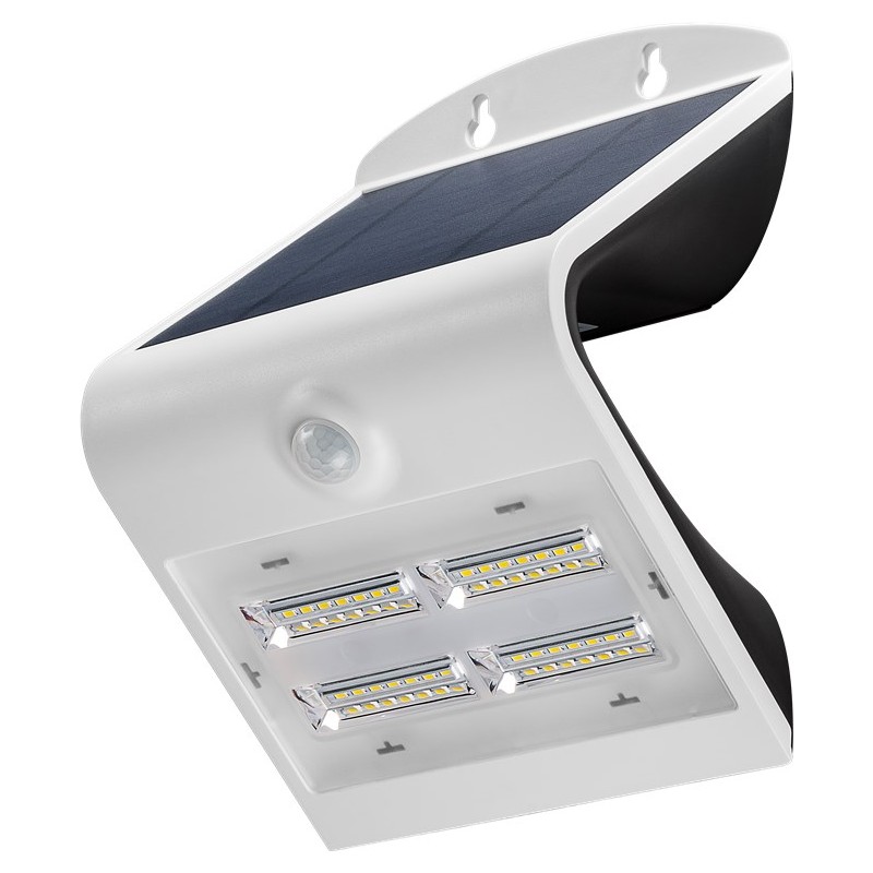 FOCO LED 3.2W 400lm IP65+SENSOR+SOLAR