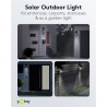 FOCO LED 3.2W 400lm IP65+SENSOR+SOLAR