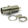 CONECTOR BNC HEMBRA PANEL CHASIS SOLDAR