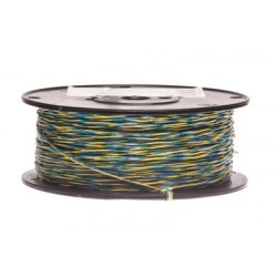 CABLE PARAFINADO 2x0,4 AMARILLO-AZUL