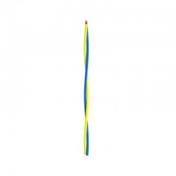CABLE PARAFINADO 2x0,4 AMARILLO-AZUL