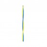 CABLE PARAFINADO 2x0,4 AMARILLO-AZUL