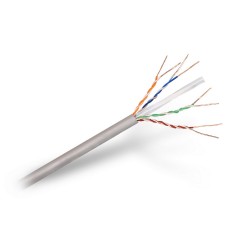 CABLE UTP CAT6 RIGIDO GRIS CU 100% COBRE