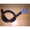 CABLE 4xUTP CAT6 NEGRO GOMA