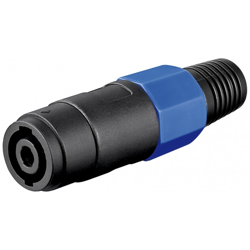 SPEAKON MACHO AEREO 4 POLOS NEGRO