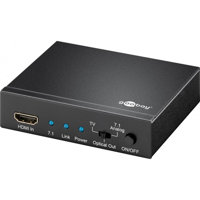 EXTRACTOR HDMI 4K AUDIO 7.1 4xJACK+TOSLI