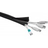 CUBRE CABLEFUNDAEXPANDIBLE+VELCRO 1,8M N