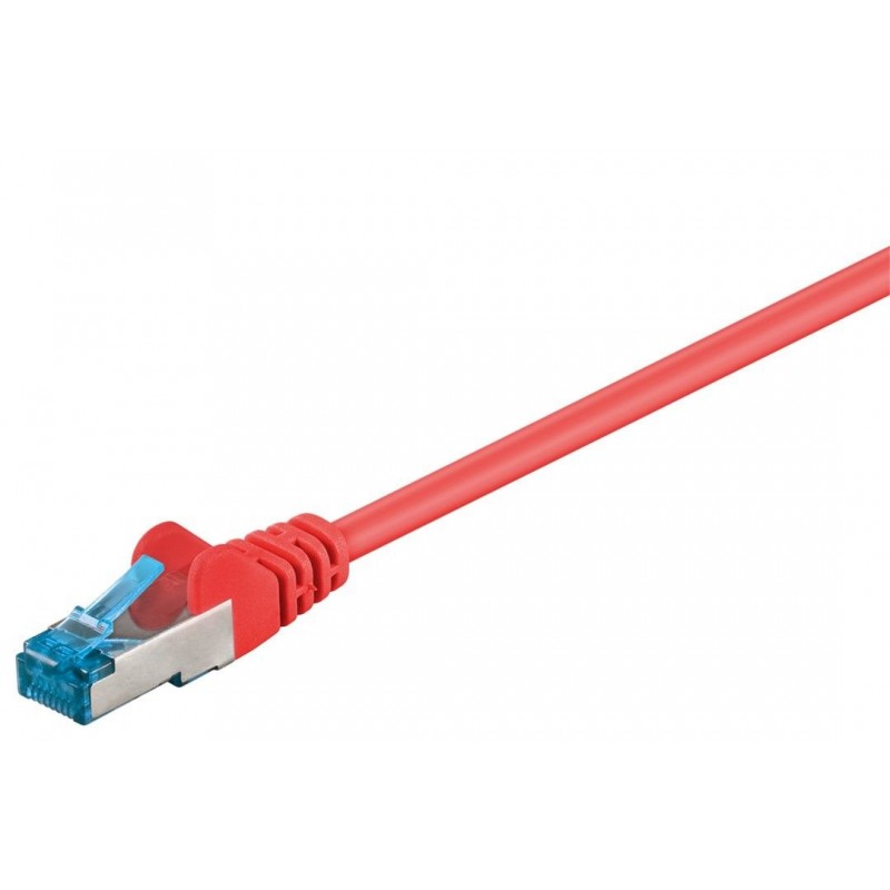 CABLE SFTP CAT6A RJ45 M-M 7,5M ROJO LSZH