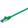 CABLE SFTP CAT6A RJ45 M-M 7,5M VERDE LSZ