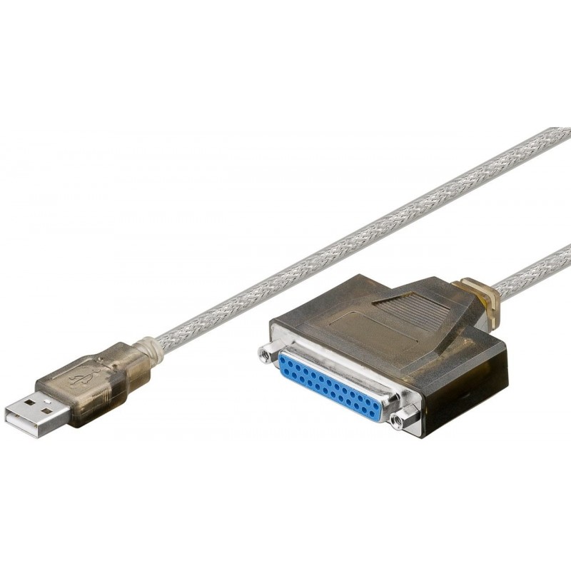 CABLE USB M-DB25 H PARALELO RS232 1,5M