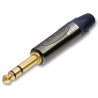 CONECTOR JACK M 6,35mm ST NEGRO NEUTRIK