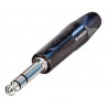 CONECTOR JACK M 6,35mm ST NEGRO NEUTRIK