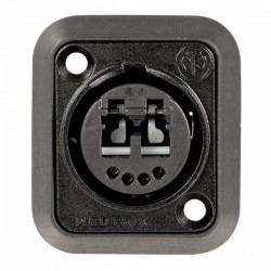 CONECTOR 2xLC CHASIS NO2-4FDW-A NEUTRIK
