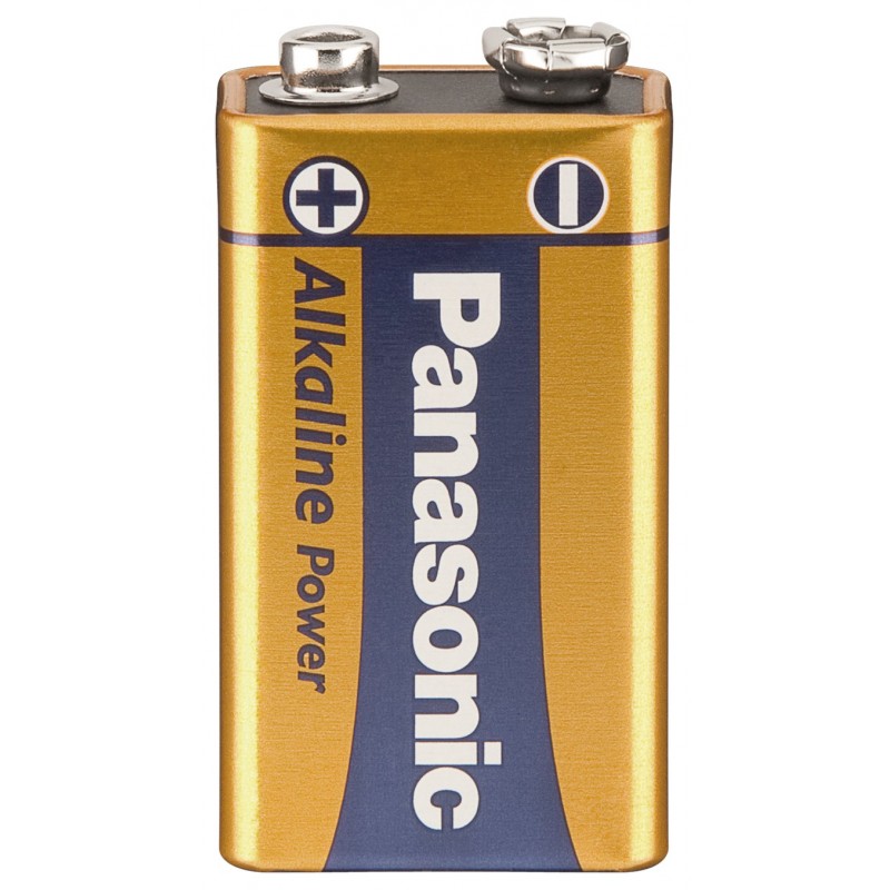 PILA ALKALINA 9V 6LR61 PANASONIC