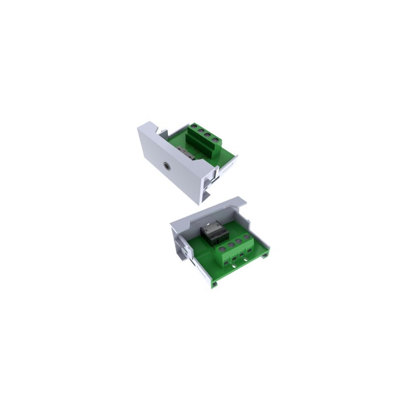 MODULO 45X22,5 CONECTOR MINIJACK H-BORNA