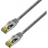 CABLE SFTP CAT7 RJ45 M-M 0,5M GRIS LSZH