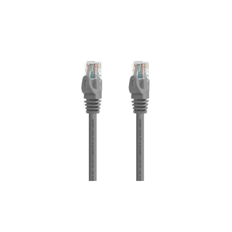 CABLE UTP CAT6A RJ45 M-M 5M GRIS LSZH
