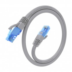 CABLE UTP CAT6 RJ45 M-M 0,30M GRIS