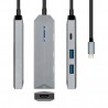 ADAPTADOR USB C M-1xHDMI+2xUSB+1xUSB C