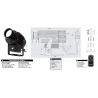 PROYECTOR GOBOS LED 60W IP65 Lente1:0.25