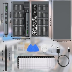 MICRO DESTORNILLADOR ELECTRICO 74 en 1