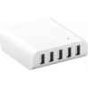 ALIMENTADOR MULTICARGADOR 5xUSB 8A BL