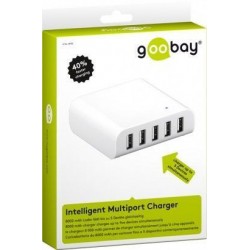 ALIMENTADOR MULTICARGADOR 5xUSB 8A BL