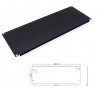 PANEL 19" 4U CIEGO COLOR NEGRO