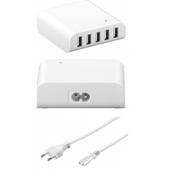 ALIMENTADOR MULTICARGADOR 5xUSB 8A BL