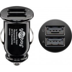 ALIMENTADOR MECHERO 2xUSB 2,1A