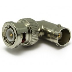 ADAPTADOR BNC M-H CODO 90º 75 Ohmios
