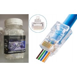 CONECTOR EZ-RJ45 MACHO UTP CAT5/5e