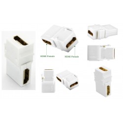 ADAPTADOR HDMI HEMBRA HEMBRAKEYSTONECODO
