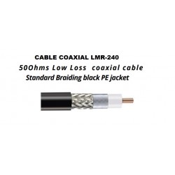 CABLE COAXIAL LMR240 EP240 50Ohm