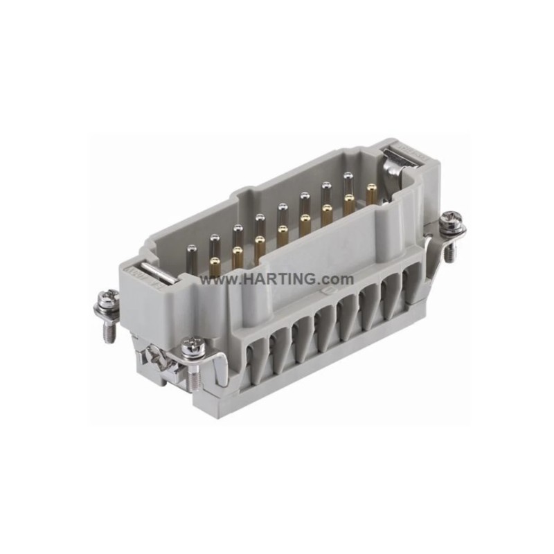 CONECTOR 16 PINES MACHO HARTING HAN E Cu