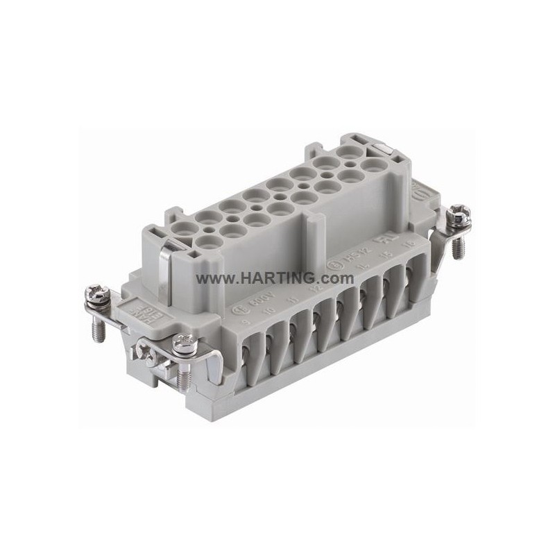 CONECTOR 16 PINES HEMBRAHARTING HAN E Cu