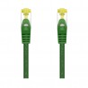 CABLE SFTP CAT7 RJ45 M-M 0,25M VERDE LSZ