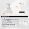 SOPORTE PROYECTOR TECHO ELECTRICO