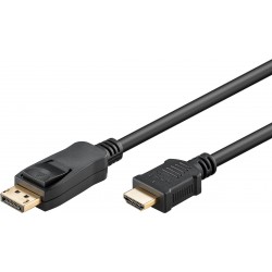 CABLE DISPLAYPORT M-HDMI MACHO 3M V.1.2
