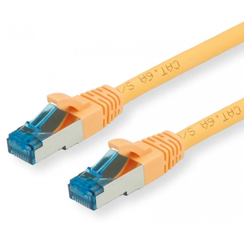 CABLE SFTP CAT6A RJ45 M-M 0,15M AMARILLO