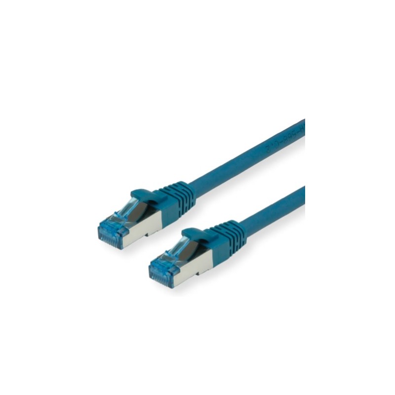 CABLE SFTP CAT6A RJ45 M-M 0,15M AZUL LSZ