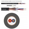 CABLE MICRO 2VIAS + PANTALLA 2x0,22mm2 N