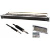 PANEL 19" 1U AUDIO 2X48 BANTAM