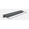PANEL 19" 1U AUDIO 2X48 BANTAM