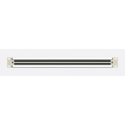 PANEL 19" 1U AUDIO 2X48 BANTAM