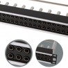PANEL VIDEO JACKFIELD 19" 1U 2x24 UHD12G